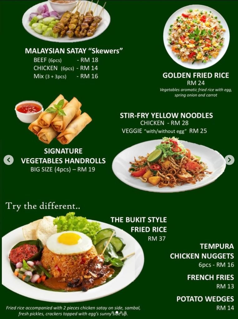 Cafe Menu 2