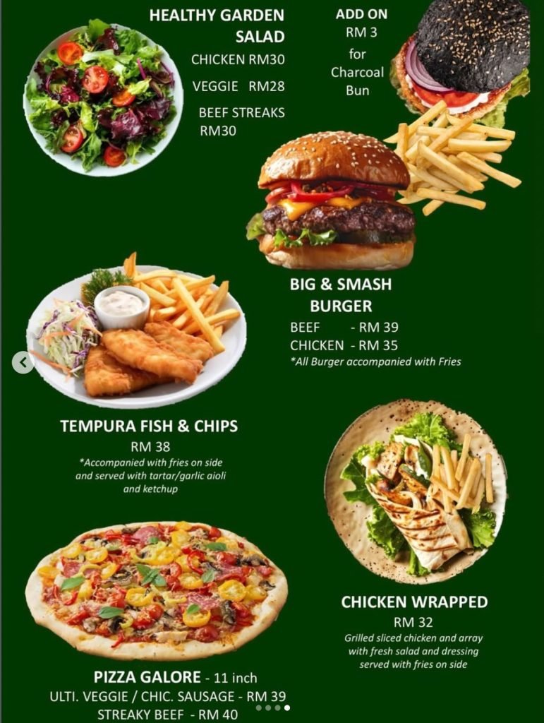 Cafe Menu 4